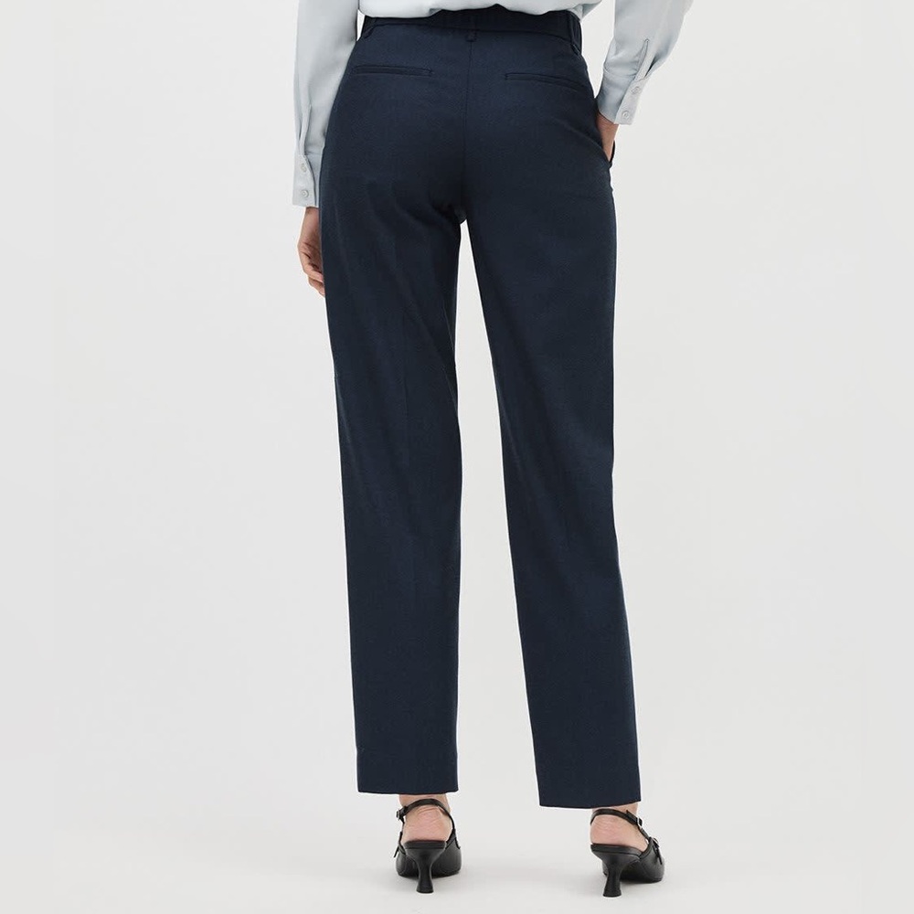 RW&CO. Women's Mid-Rise Straight Leg Flannel Pants - Picture 2 of 12